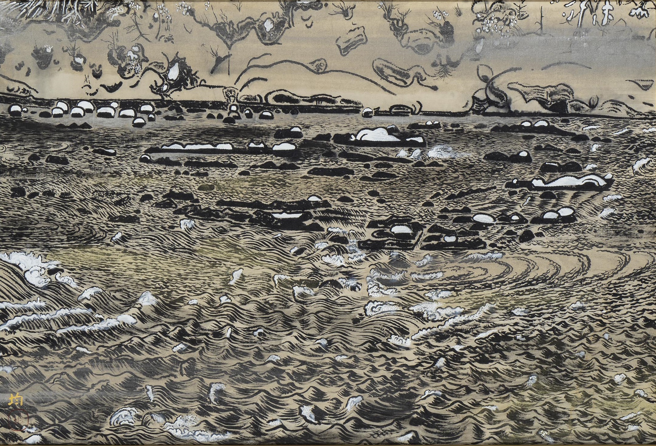 京都 大原に生きた画仙人 小松均展 —自然をまなざす | 京都新聞