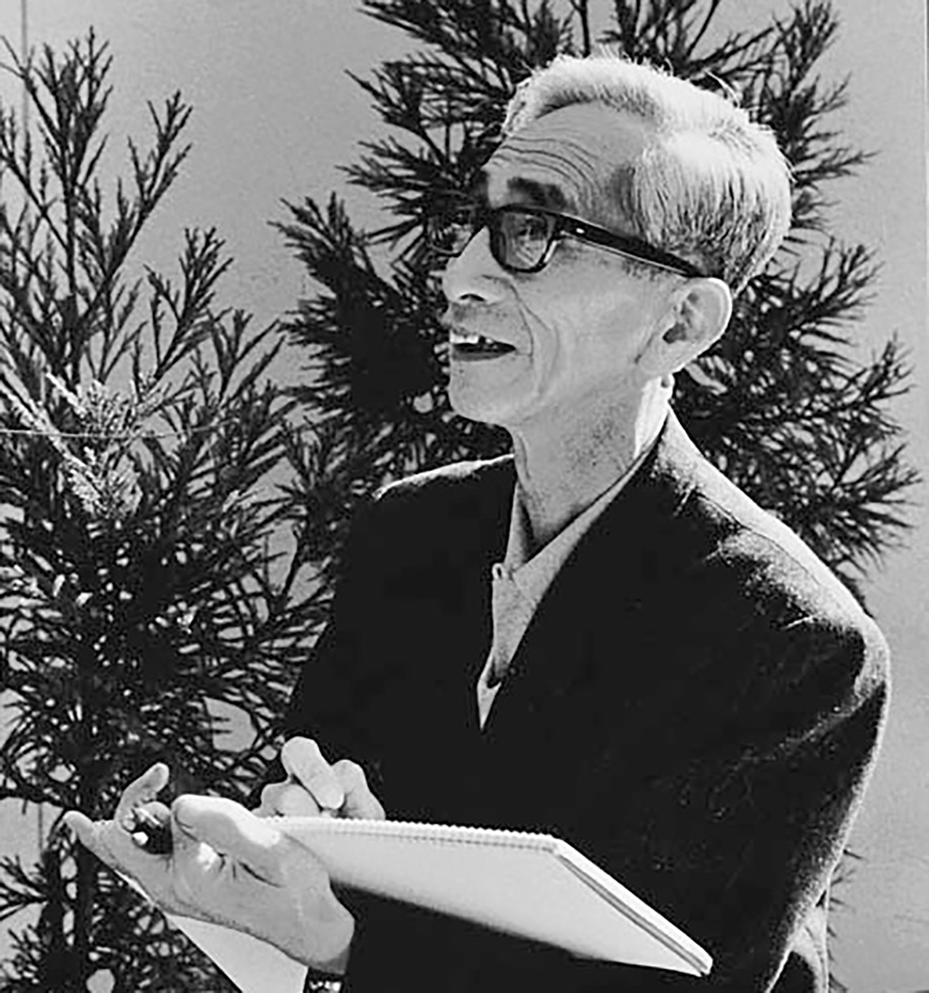 山村秀一　水彩画　【大保】　風景画 、花の2枚 昭和22年　第二回個展出品　福岡 10/12迄 山村秀一 水彩画 大保 風景画 、花の2枚 昭和22年第二回