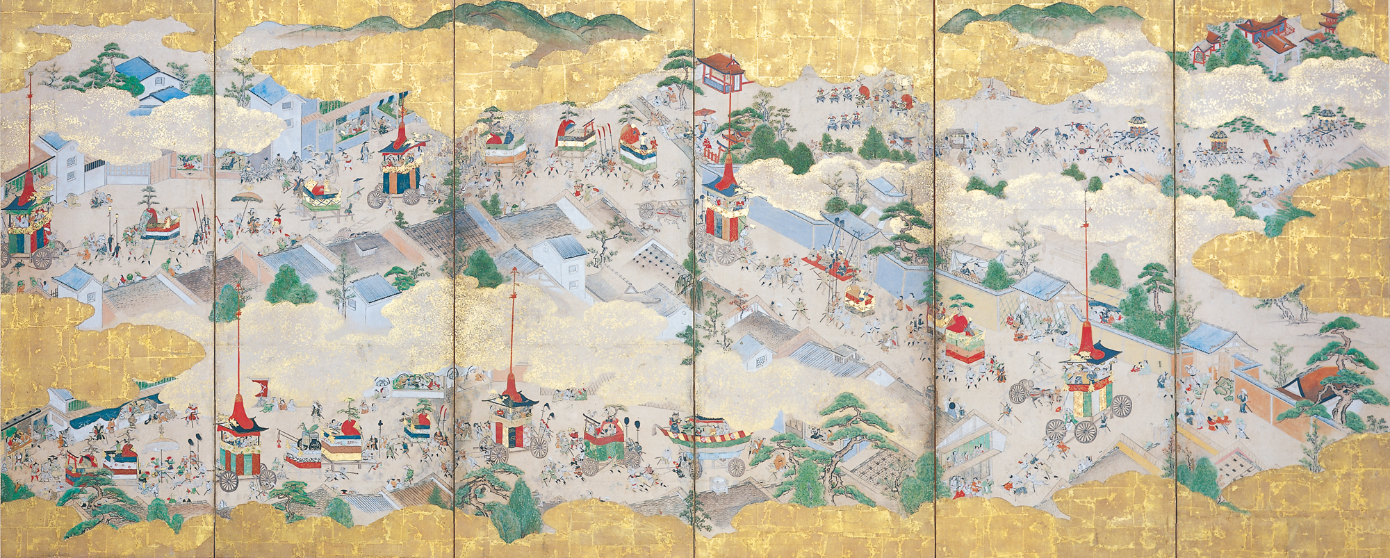 ここ見てポイント！ ◇祇園祭礼図屛風◇ | 【特集】広がる屛風
