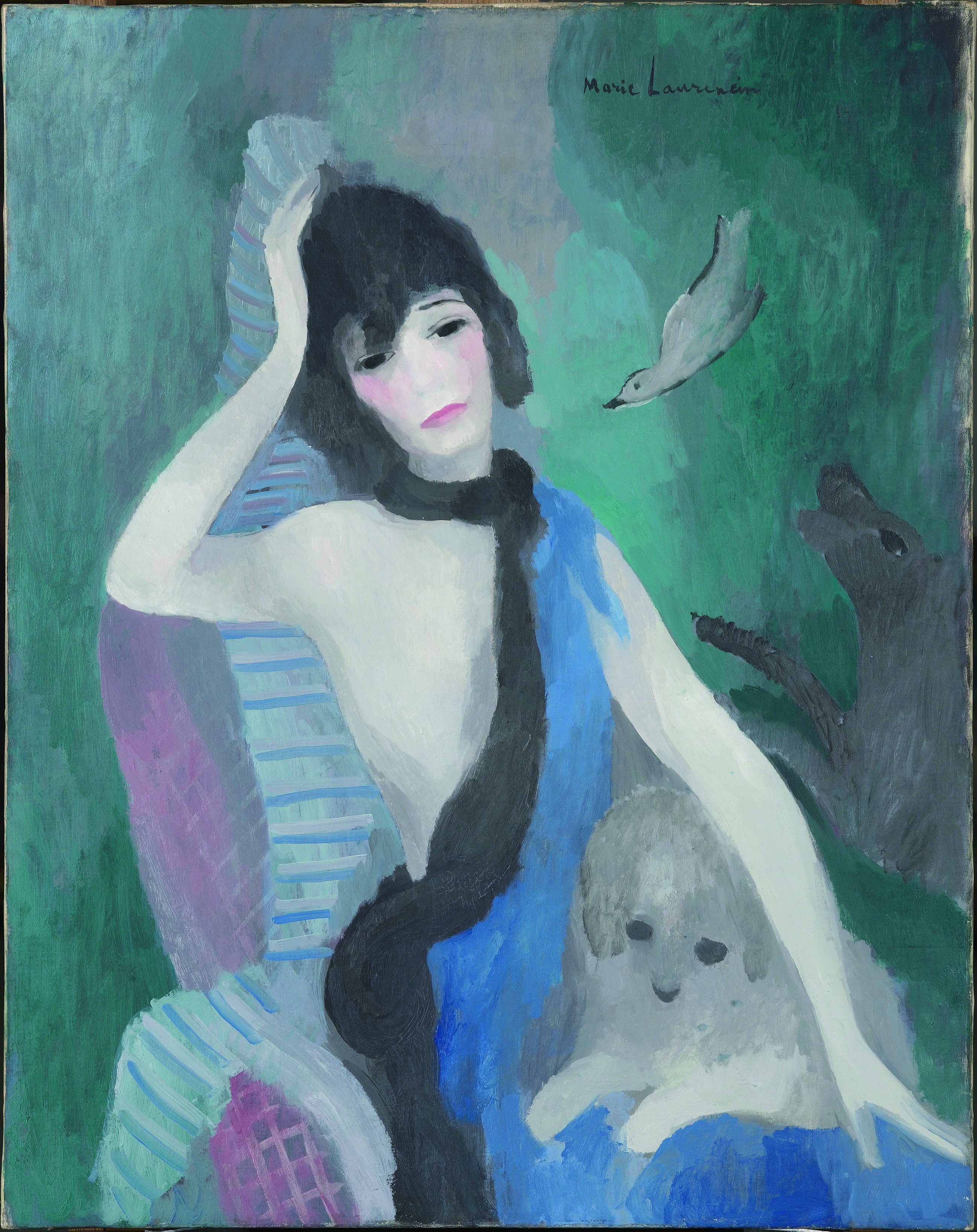 マリー・ローランサンとモード」1920年代パリ、女性たちは羽ばたいた