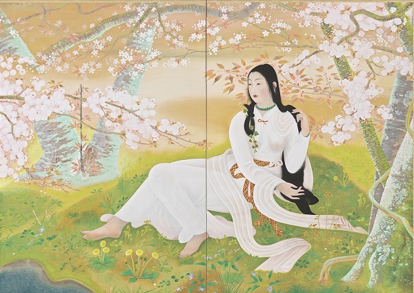 本堂 印象、晴れた水路、希少な画集より、新品額装付 正路晶希「7」 油彩画 額縁外寸37.8x16.8x4.5㎝ 絵24.2x33.3