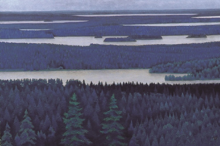 風景画　東山魁夷　聖夜　M10　額付き　手描き　肉筆 風景画 東山魁夷 聖夜 M10 額付き 手描き 肉筆