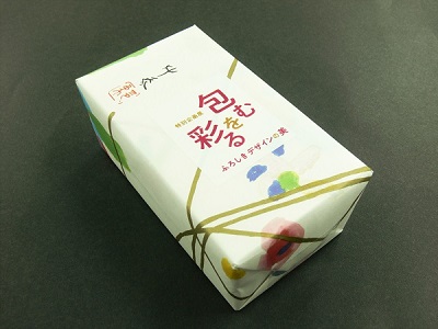 包むを彩る」展特製ようかん”りんどう” | 堂本印象美術館「包む