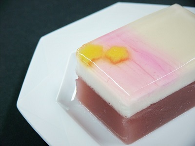 包むを彩る」展特製ようかん”りんどう” | 堂本印象美術館「包む