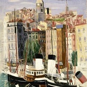 キスリング展監修・村上哲さん解説⑤船と街並みの呼応―《マルセイユの港》