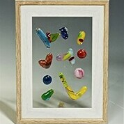 夏休み親子向けワークショップ「堂本印象美術館をモチーフにガラス作品を作ろう!」